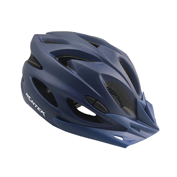 Capacete Adulto In-Mold RT-58 Azul Navy Com Led