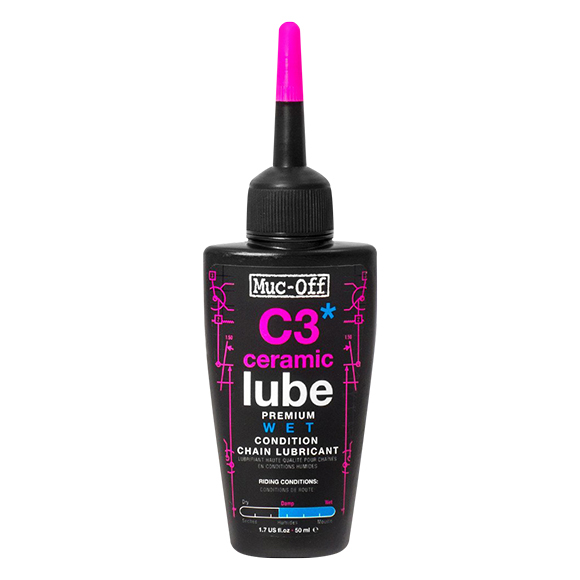 Lubrificante C3 Ceramic Úmido MUC-OFF - 50ml