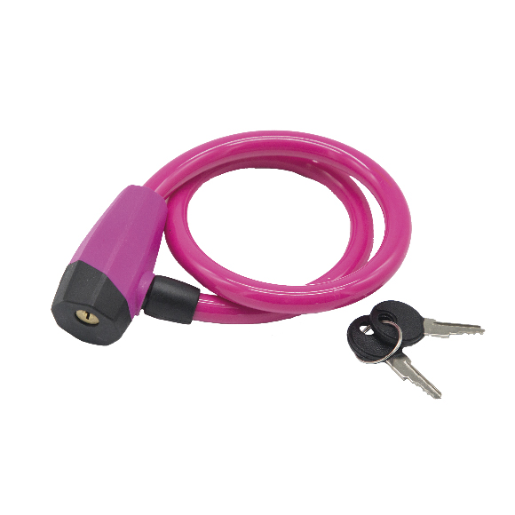 Cadeado RONTEK com Chave 10x65mm Rosa