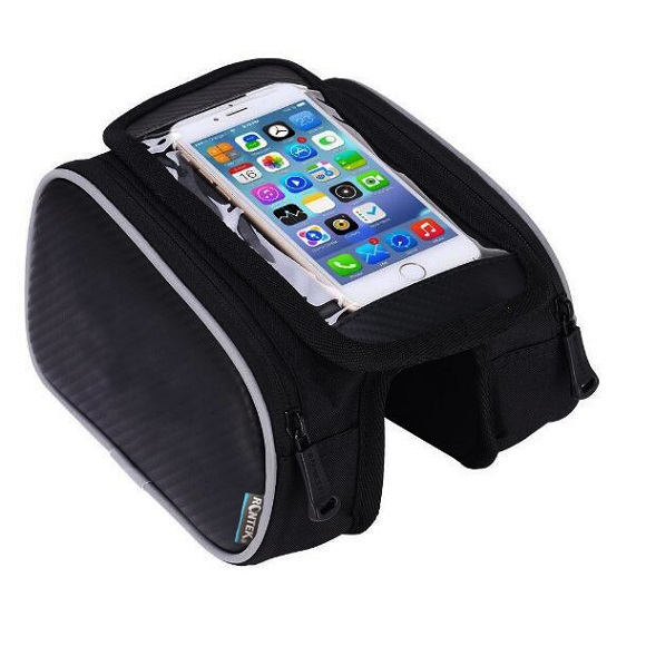 Bolsa Celular RONTEK Dupla p/ Quadros de Bicicleta