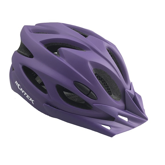 Capacete Adulto In-Mold RT-58 Ultra Violeta Com Led