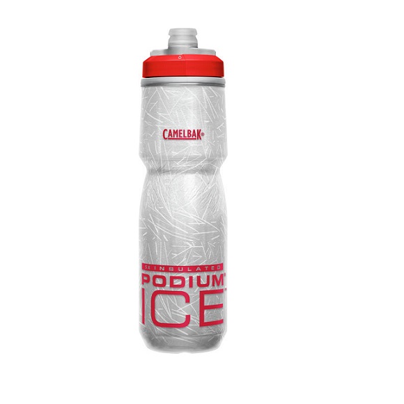 Caramanhola CAMELBAK Podium Ice 0,62L Cinza e Preta
