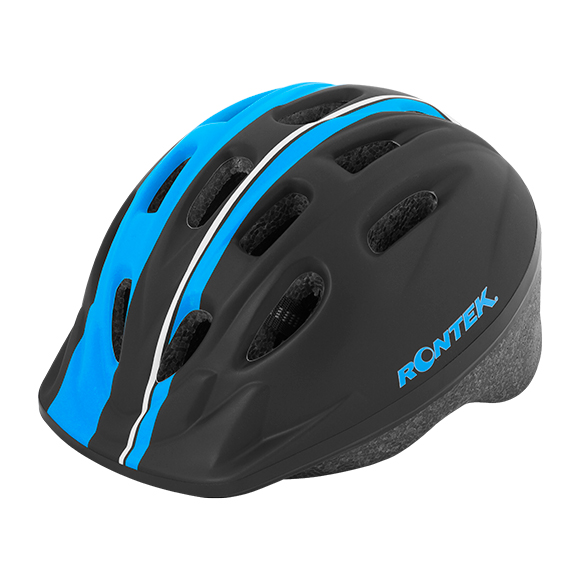 Capacete Infantil RT-12 Preto/Azul