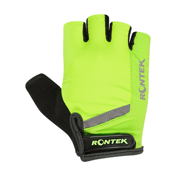 Luva Para Ciclismo RONTEK RT-20 Gel Verde Neon G