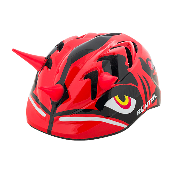 Capacete Infantil Dragão Vermelho