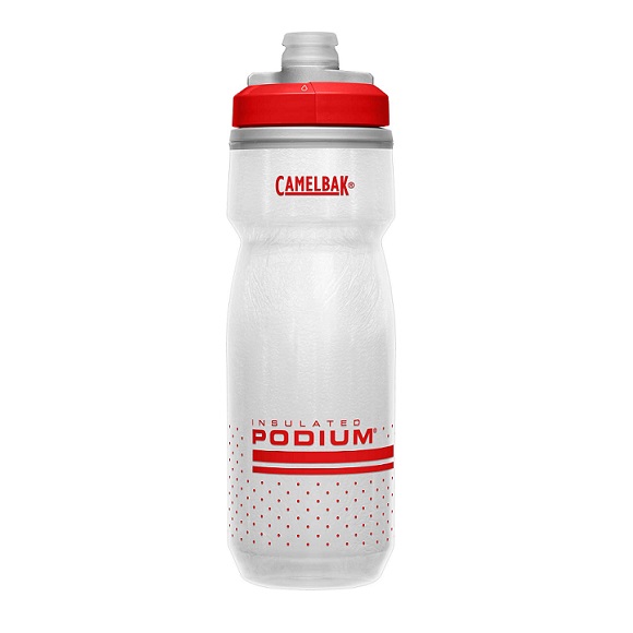Caramanhola CAMELBAK Podium Chill 0,62L Branco/Vermelho