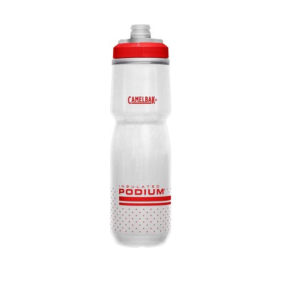 Caramanhola CAMELBAK Podium Chill 0,71L Branco/Vermelho