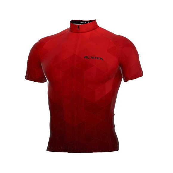 Camisa de Ciclismo RONTEK Classic Vermelha PP