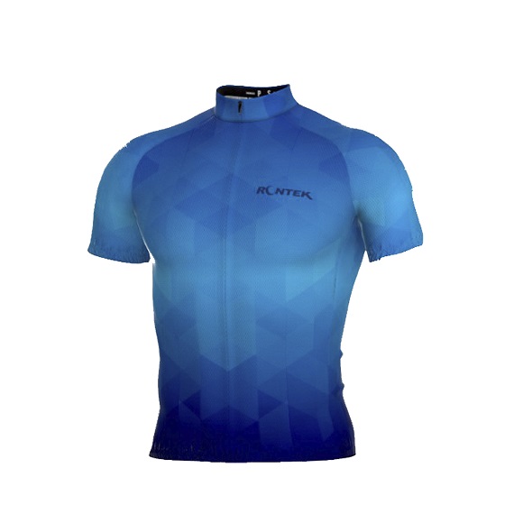 Camisa de Ciclismo RONTEK Classic Azul P