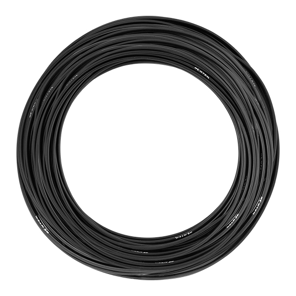 Conduite com Teflon RONTEK Para Freio a Disco - 50 metros x 5mm - Preto