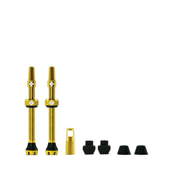 Válvula Para Tubeless 60MM Alumínio - Dourado - MUC-OFF